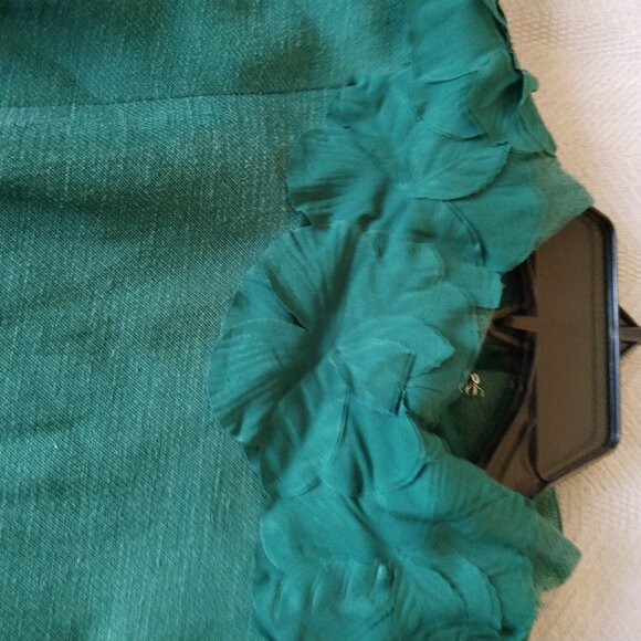 NWT! Antonio Melani Dress ONLY $79! RETAIL$299! Willow Floral Applique Neck Sz 2 - Picture 6 of 8